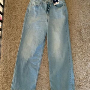 Old Navy High-Rise Wow Wide Leg Jeans in Light Blue